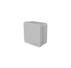 CAJA SOBREPONER CUADRADA CON TAPA NEGRA GRIS - IP20 - NERA 85X85X45MM