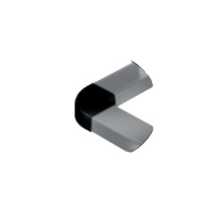 CURVA PLANA CABLE CANAL NEGRO NERA - IGNIFUGO - IP42 100X50MM