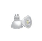 LAMPARA DICROICA LUZ NEUTRA DIMERIZABLE GU10 - IP20 7W - 595LM