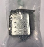 SOPORTE FIJO RIEL PORTAELEMENTO REGULABLE - PACK X2 65 A 100MM