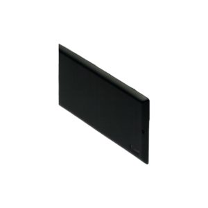 TAPA CIEGA P/ CAJA PASE NEGRA PVC - NERA 18X20MM