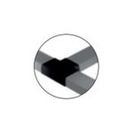 UNION TE CABLE CANAL NEGRO NERA - IGNIFUGO - IP42 48X13MM