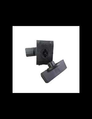 CERRADURA MEDIA VUELTA PLASTICA CON RANURA TIPO MONEDA TIPO MONEDA