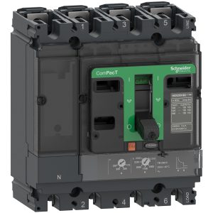 INTERRUPTOR COMPACTO EN CAJA MOLDEADA NSX100B 4X25KA -100A - 415VCA