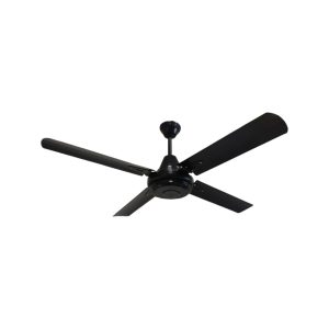 VENTILADOR DE TECHO 4 PALAS METALICO 410 NEGRO 1200MM