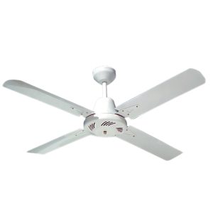 VENTILADOR DE TECHO 4 PALAS METALICO 410 BLANCO 1200MM
