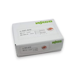 CAJA DE CONECTOR DE EMPALME PACK POR 30 UNIDADES 2 POLOS - 6MM²