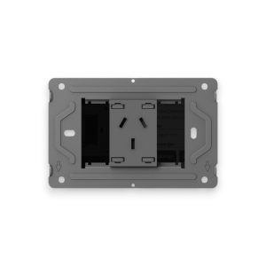 BASTIDOR 1 TOMACORRIENTE HORIZONTAL MONACO 20A - 250V