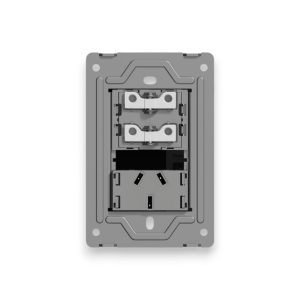 BASTIDOR 2 PUNTO Y 1 TOMACORRIENTE MONACO 10A - 250V