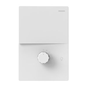 CONJUNTO ARMADO 1 PUNTO Y 1 VARIADOR DE VELOCIDAD BLANCO MONACO 10A - 250V - 220W