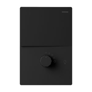 CONJUNTO ARMADO 1 PUNTO Y 1 VARIADOR DE VELOCIDAD NEGRO MONACO 10A - 250V - 220W