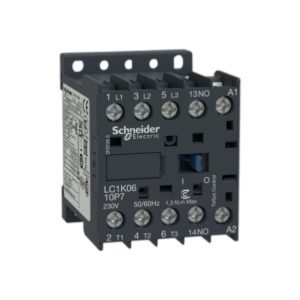CONTACTOR AC3 TESYS K 3P - 12A - 24V - 1 NA