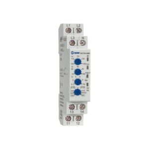 RELE FALTA Y SECUENCIA DE FASE - ALTA / BAJA TENSION - ASIMETRIA RUT34-2M2 MIN 75-95V  - MAX 105-125V
