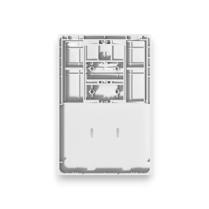 TAPA 2 PUNTO Y 2 USB-C BLANCO MONACO