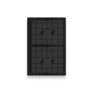 TAPA CONJUNTO ARMADO 2 PUNTOS NEGRO MONACO