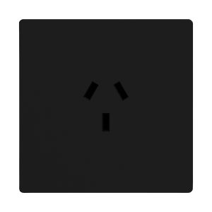 TOMACORRIENTE MIGNON NEGRO - 10A MONACO 250V - 10A