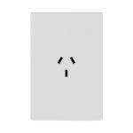 TOMACORRIENTE VERTICAL BLANCO MONACO 250V - 10A