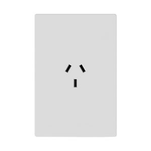 TOMACORRIENTE VERTICAL BLANCO MONACO 250V - 10A