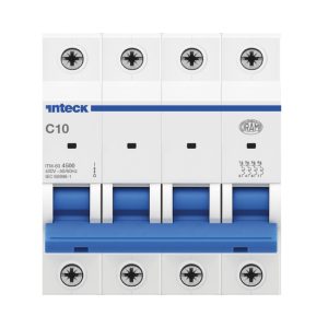 TERMICA 4X10A CURVA TIPO C ITM-63 4.5KA - 400V