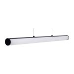 COLGANTE TUBO NEGRO LUZ CALIDA LINE MOD 24W - 1126MM