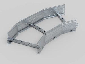 CURVA PLANA ESCALERA 45º PERFORADA - SMARTTRAY COLOR 150MM - ALA 90