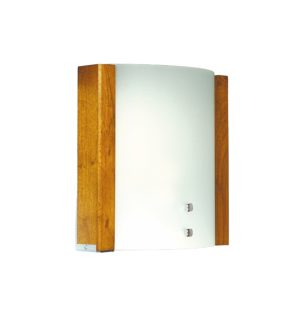 DIFUSOR 1 LUZ ALGARROBO ENCERADO RECTANGULAR SCELTA E27  20X23CM