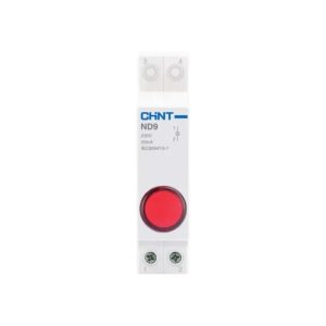 INDICADOR LUMINOSO PARA RIEL DIN ROJO ND9-1/R-230V 20MA - 230VAC