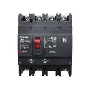 INTERRUPTOR COMPACTO EN CAJA MOLDEADA REGULABLE MCCB SERIE CNN 4X35/25KA - RANGO 200-250A