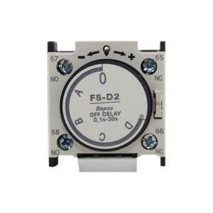 TEMPORIZADOR NEUMATICO - OFF DELAY F5-D2 1NA+1NC - 0.1 A 30S