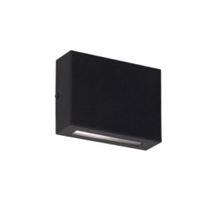 APLIQUE 1 LUZ BIDIRECCIONAL RECTANGULAR NEGRO BIDIRECCIONAL G9