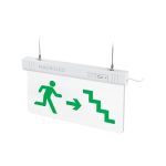 CARTEL LUMINOSO SALIDA DE EMERGENCIA HOMBRE-ESCALERA CSL-ESCALERA 1W - 356X192X30MM