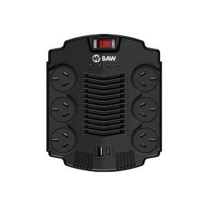 ESTABILIZADOR DE TENSION CON USB ET6600U2Y1 0.6kW - 1200VA