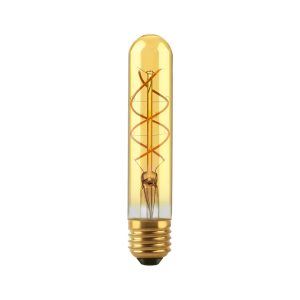 LAMPARA LED AMBAR LUZ CALIDA E27 - FILAMENTO GOLDEN T30 5W - 260LM