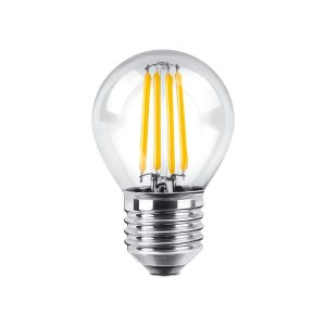 LAMPARA LED DECO LUZ CALIDA E27 - FILAMENTO G45 4W - 180-265V - 470LM