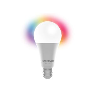 LAMPARA LED SMART RGB E27 - A60 12W - 100-240V - 700NM