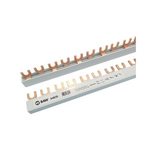 PEINE AISLADO PUENTE UNION 2 POLOS - 18 MODULOS HORQUILLA 80 - 100A