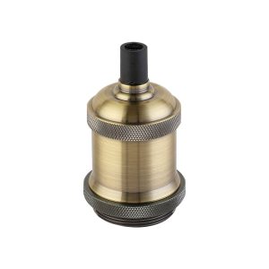 PORTALAMPARA ALUMINIO BRONCE JERSEY E27