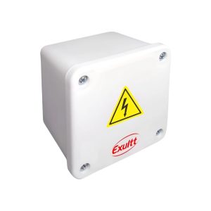 CAJA DE PASO ESTANCA BLANCO QUBO 115X115X80MM