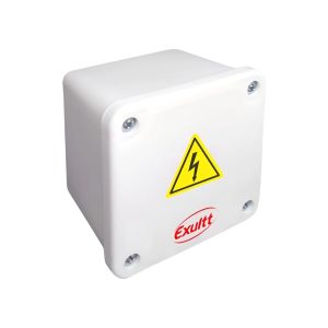CAJA DE PASO ESTANCA BLANCO QUBO 115X115X110MM