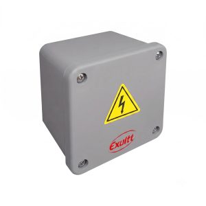 CAJA DE PASO ESTANCA GRIS QUBO 115X115X110MM