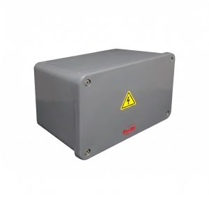 CAJA DE PASO ESTANCA GRIS QUBO 165X115X110MM