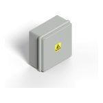 CAJA ESTANCA PLASTICA GRIS IP65 165X165X65MM