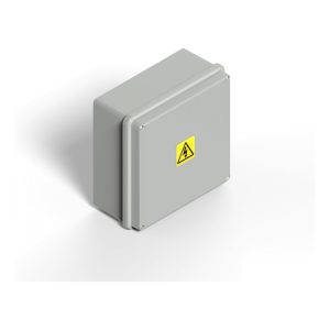 CAJA ESTANCA PLASTICA GRIS IP65 165X165X65MM