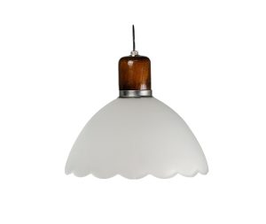 COLGANTE 1 LUZ PETERIBI TULIPA COMPOTERA COLGANTES UNA LUZ Ø200MM - E27