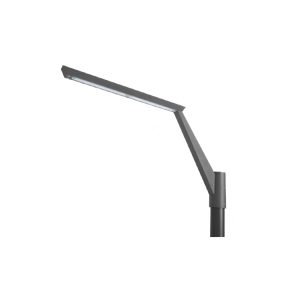 FAROLA 1 LUZ PARA COLUMNA GRIS LUZ CALIDA GERDEN SIMPLE - IP65 30W - 3900LM