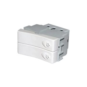 MODULO 1/2 PUNTO DOBLE BLANCO VERONA - TECLA ARCO 10A - 220V