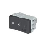 MODULO INTERRUPTOR PARA PERSIANA GRIS VERONA - TECLA ARCO 10A - 220VCA