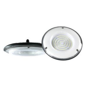 REFLECTOR GALPONERO TIPO UFO LUZ FRIA HIGH BAY - SIN CAMPANA 200W - 20000LM