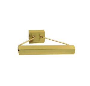 APLIQUE 2 LUCES BRONCE VIEJO PARA CUADRO L:26CM - E14