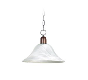 COLGANTE 1 LUZ HAYA TULIPA MURANO Ø320MM